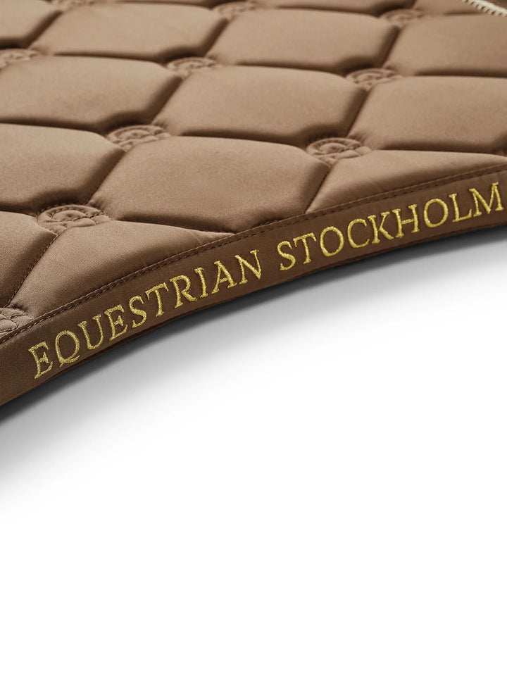 Equestrian Stockholm Classic Dressage Saddle Pad - Champagne - Dressage Saddle Pad - Kingdom Equestrian