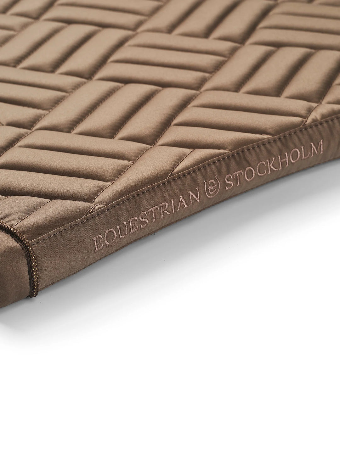 Equestrian Stockholm Modern Classic Dressage Saddle Pad - Champagne - Dressage Saddle Pad - Kingdom Equestrian