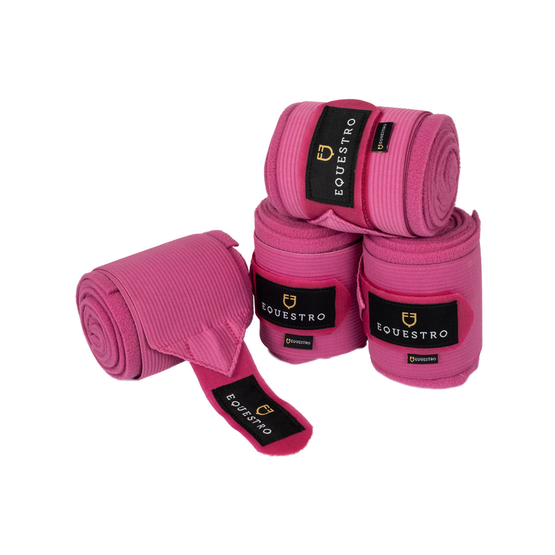 Equestro Breathable Fleece Bandages with Elastic