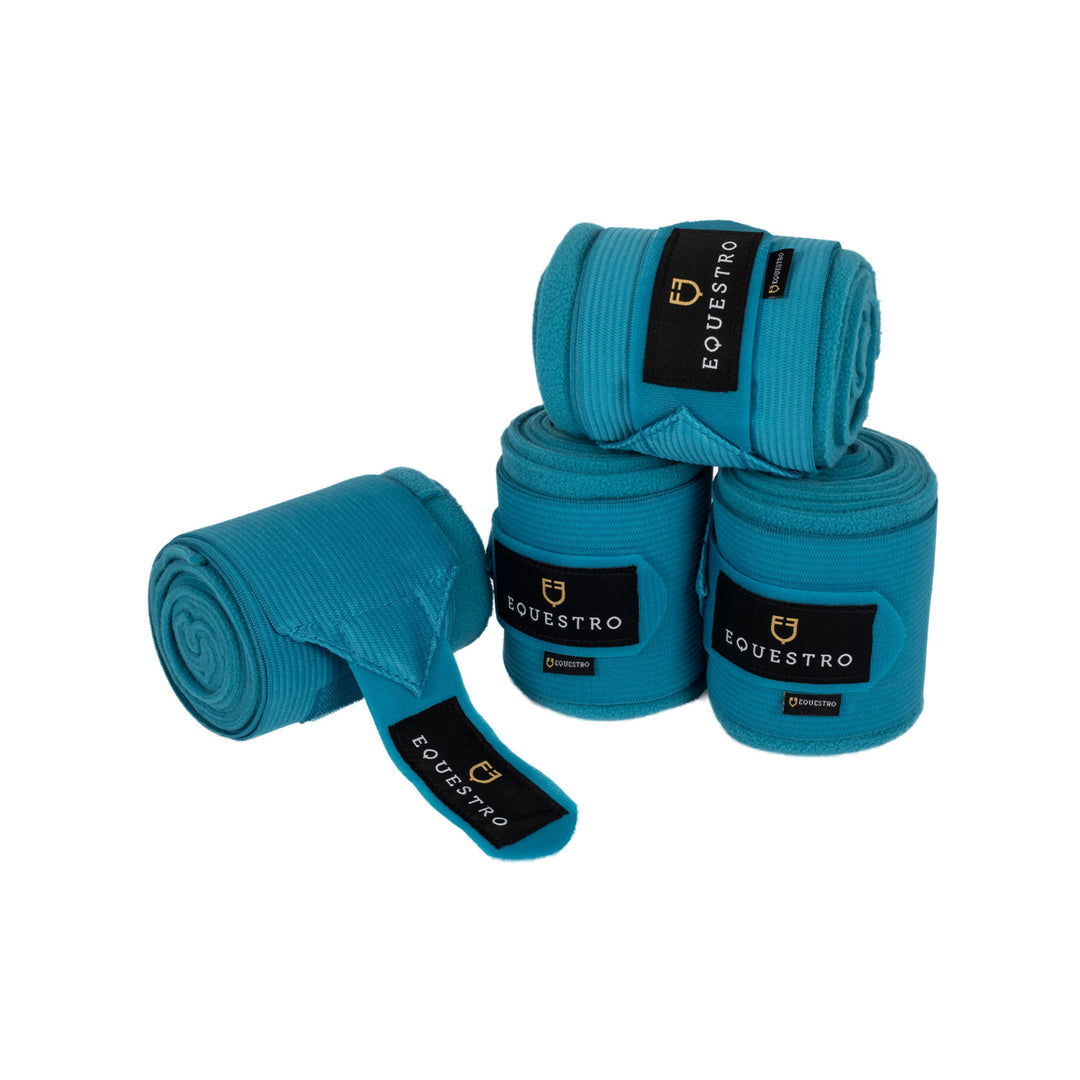 Equestro Breathable Fleece Bandages with Elastic