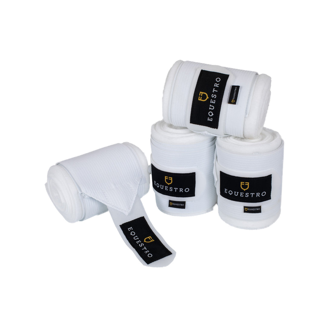Equestro Breathable Fleece Bandages with Elastic