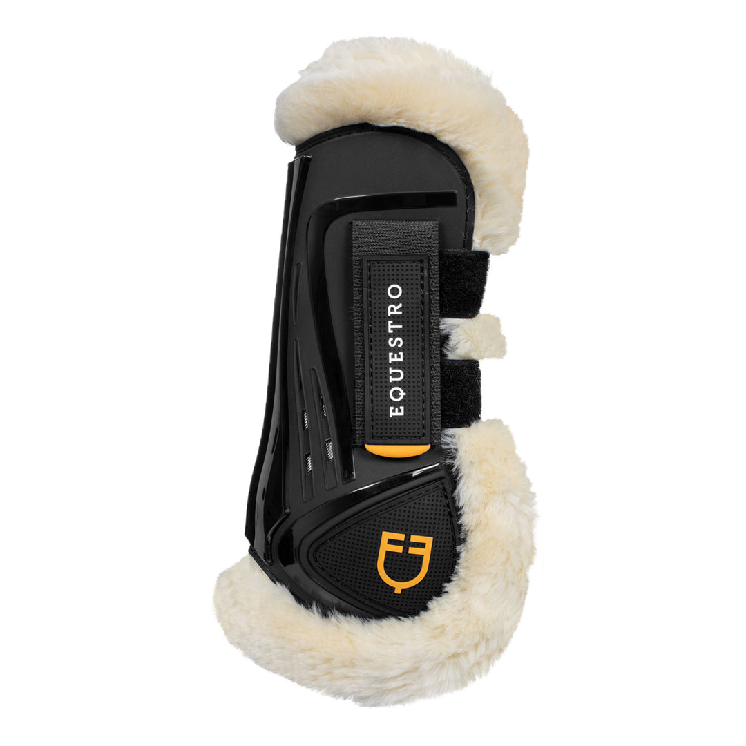 Equestro Tendon Boots Tpu and Synthetic Sheepskin - Brown