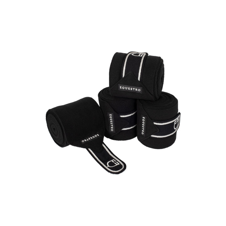 Equestro Fleece Pony Bandages with Embroidered Logo