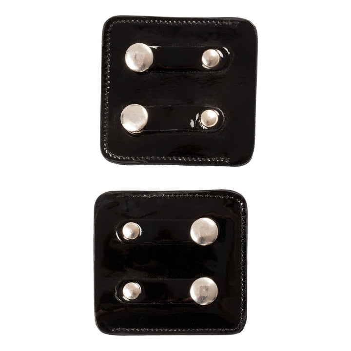 Equestro Competition Number Holder with Crystals - Black