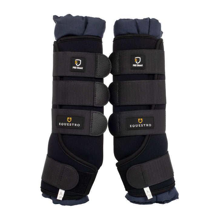 Equestro Neoprene Stable Boots - Navy