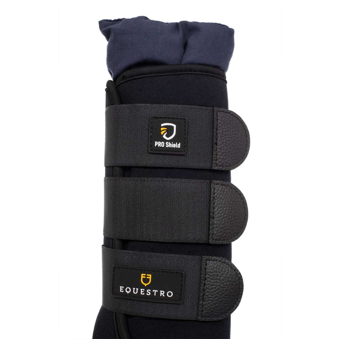Equestro Neoprene Stable Boots - Navy