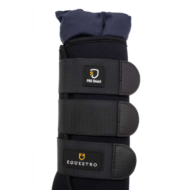 Equestro Neoprene Stable Boots - Navy