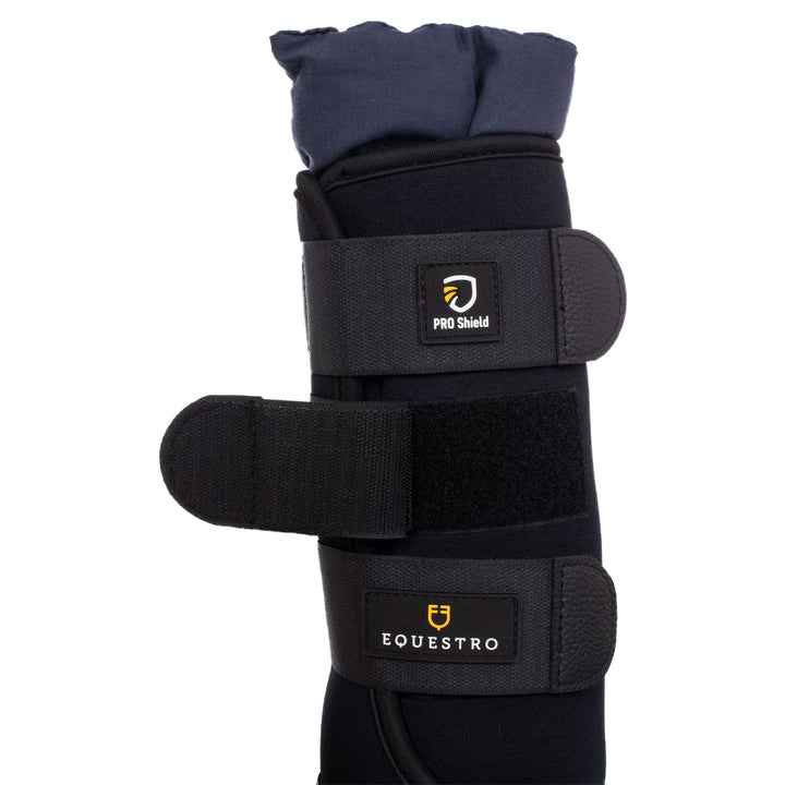 Equestro Neoprene Stable Boots - Navy