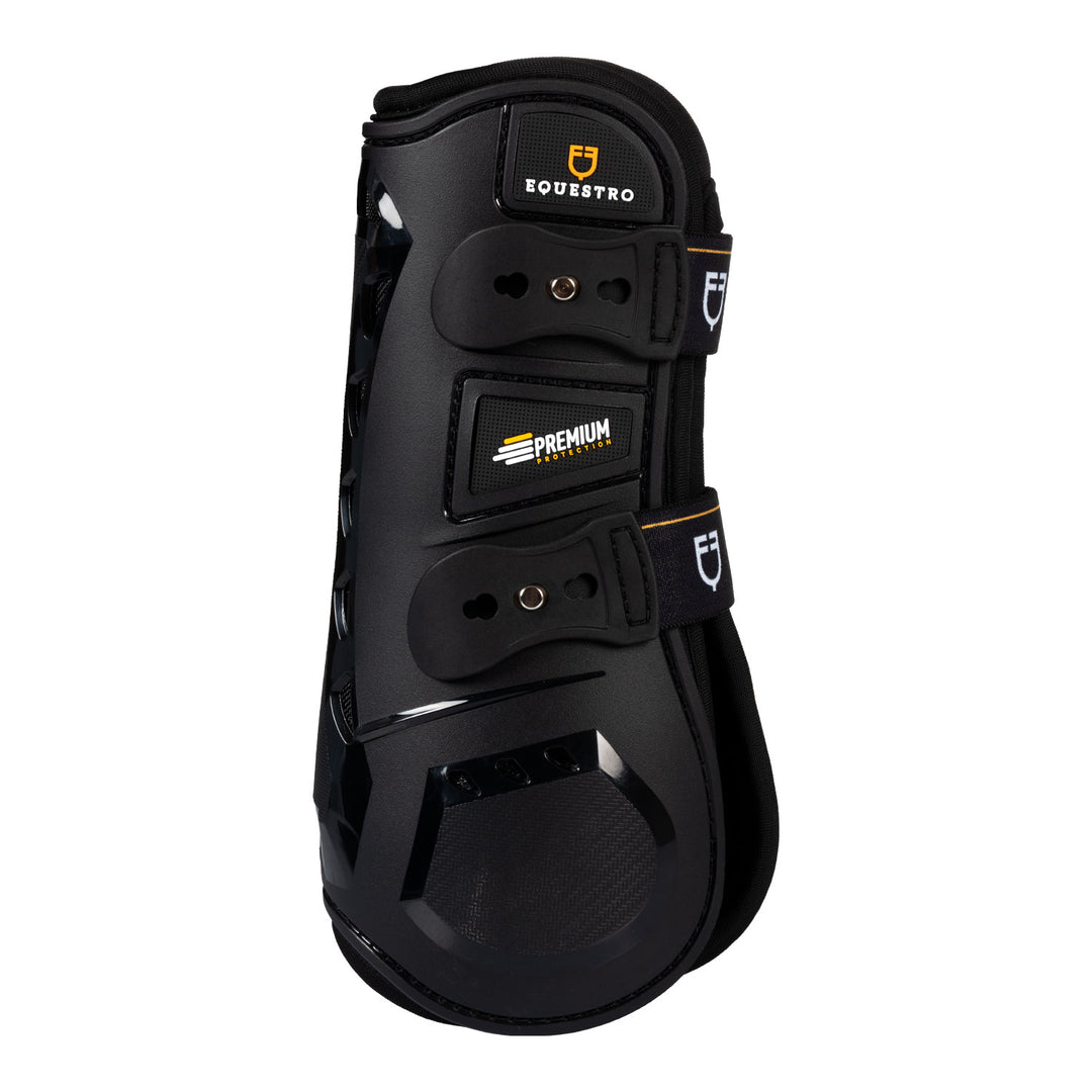 Equestro Tendon Boots in Polyurethane and Neoprene New - Brown