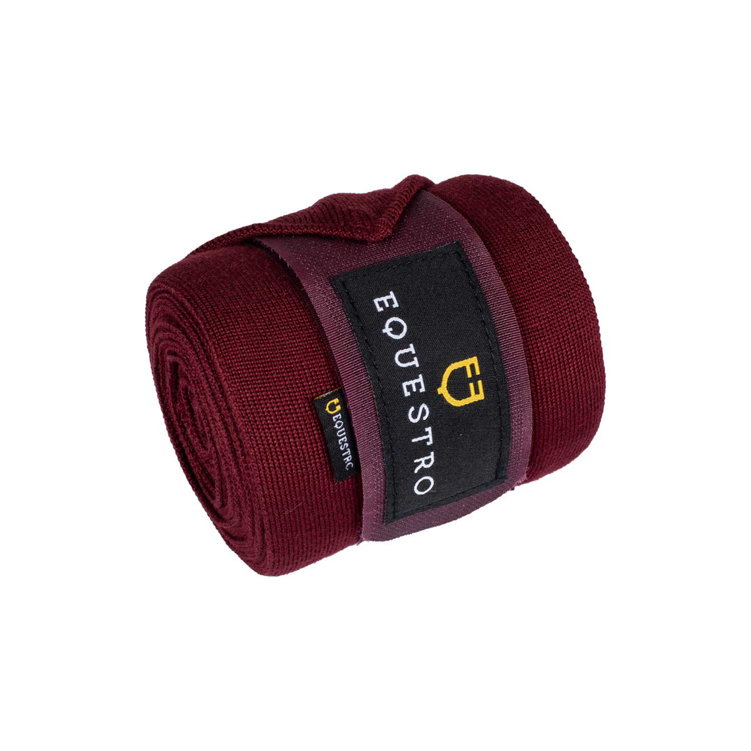 Equestro Knitted Bandages - White