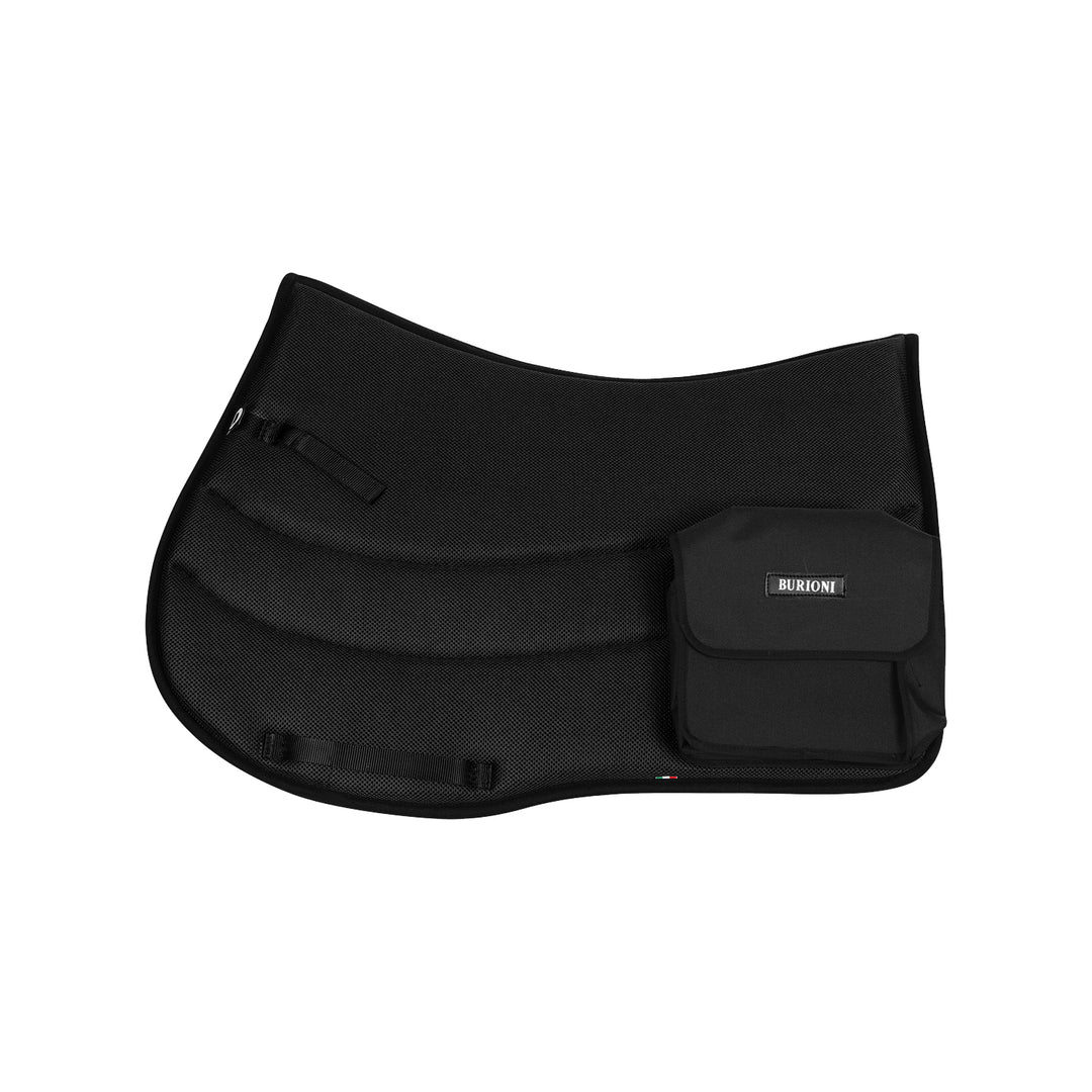 Ttech+Sympa Saddle Pad W/Pockets - SS00315_BK 1