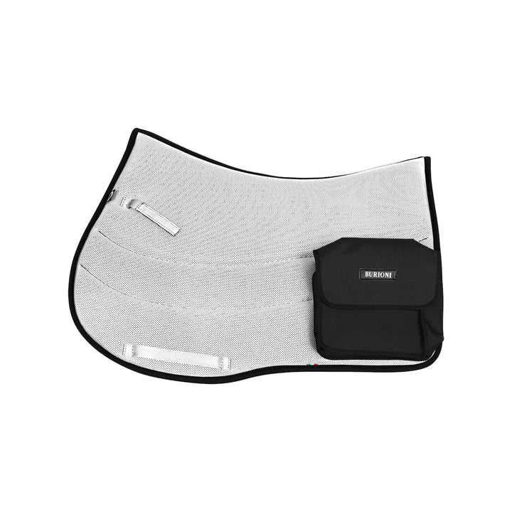 Ttech+Sympa Saddle Pad W/Pockets - SS00315_WH 1