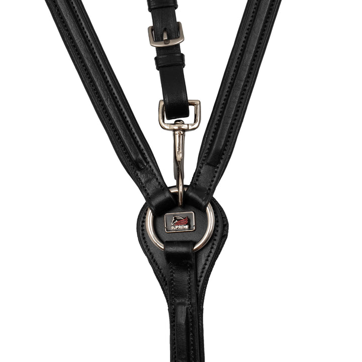 Padded Breastplate With Removable Martingale - SUH02010_BK 2