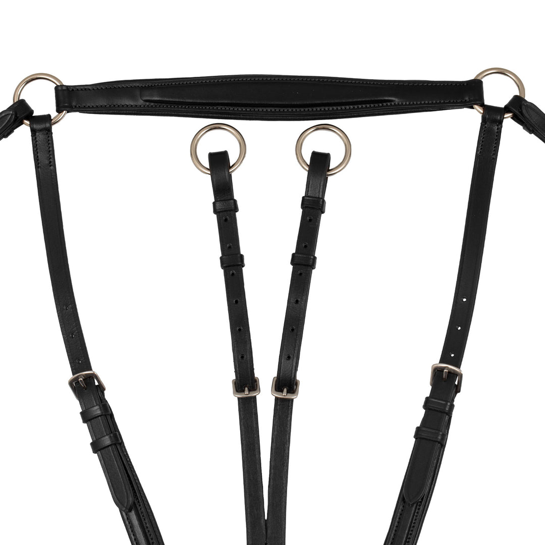 Padded Breastplate With Removable Martingale - SUH02010_BK 5