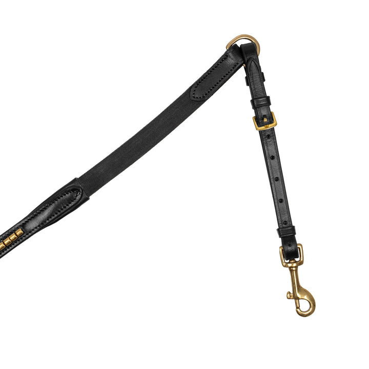 Leather Fork Breastplate With Gold Clincher - SUH02030_BK 4
