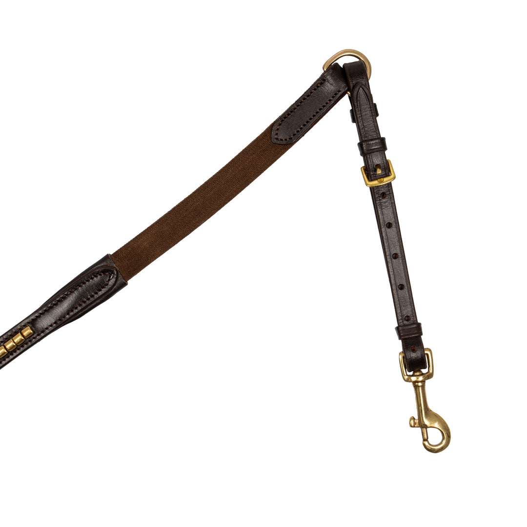 Leather Fork Breastplate With Gold Clincher - SUH02030_BN 4