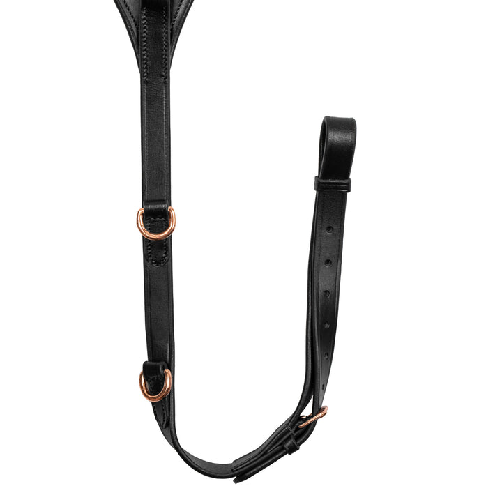 Breastplate With Tread Details Leather Fork - SUH02031_BK 3