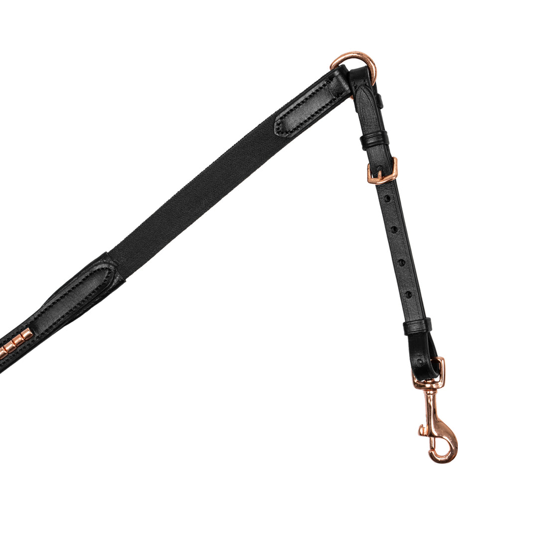 Breastplate With Tread Details Leather Fork - SUH02031_BK 4
