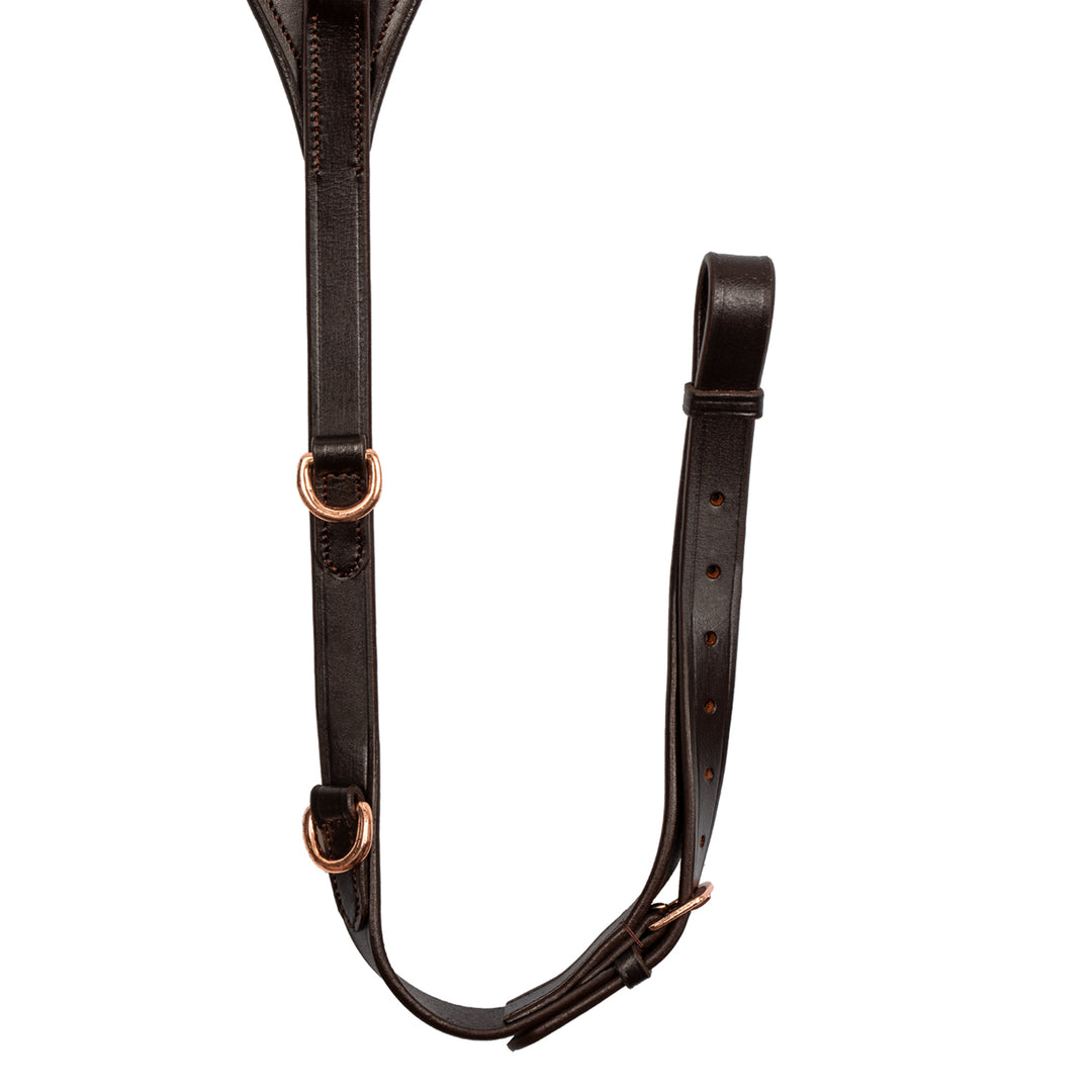 Breastplate With Tread Details Leather Fork - SUH02031_BN 3