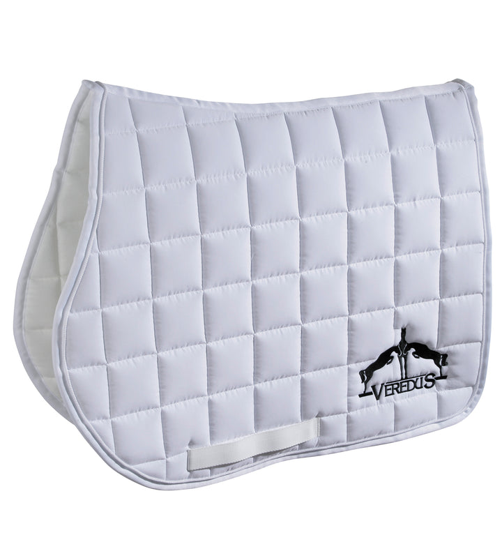 Veredus saddlecloth dressage white with black