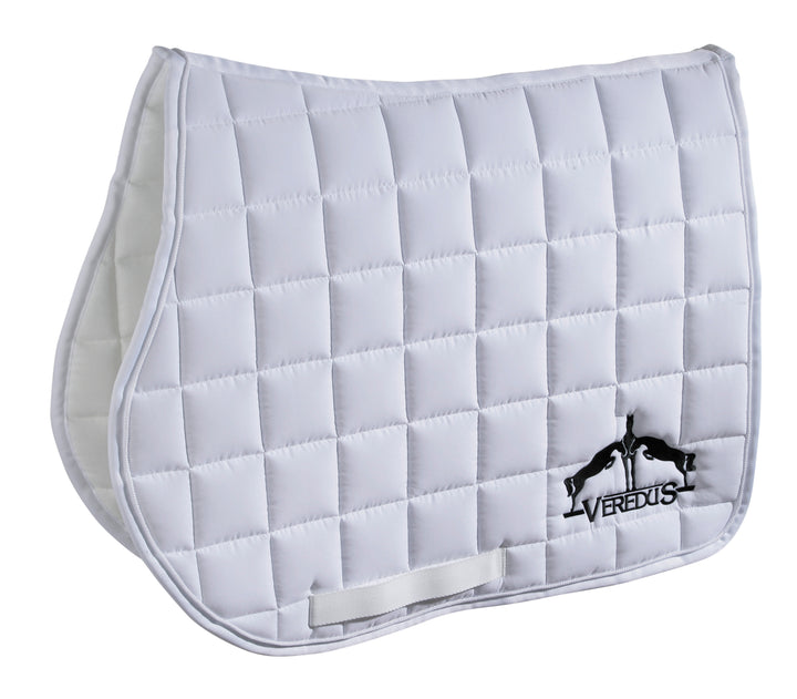 Veredus saddlecloth dressage white with black