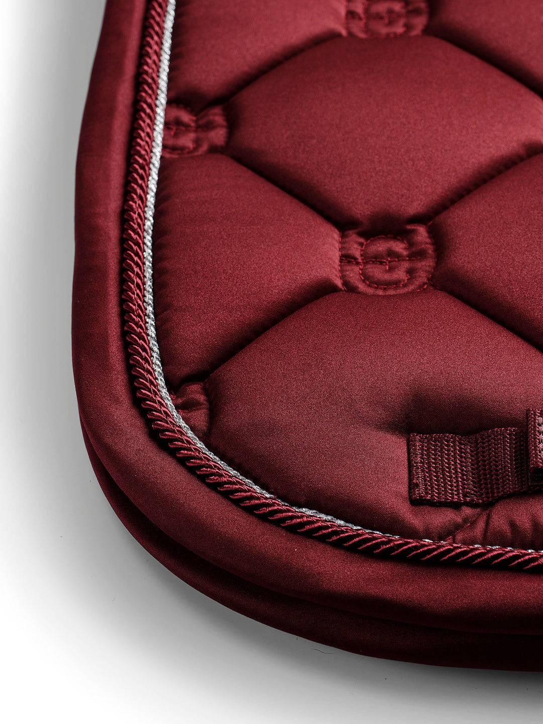 Equestrian Stockholm Classic Dressage Saddle Pad - Bordeaux - Dressage Saddle Pad - Kingdom Equestrian