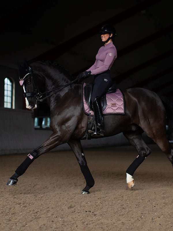 Equestrian Stockholm Classic Dressage Saddle Pad - Anemone - Dressage Saddle Pad - Kingdom Equestrian