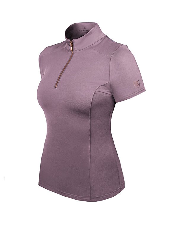 Equestrian Stockholm Illusion Top - Anemone - Short Sleeved Top - Kingdom Equestrian