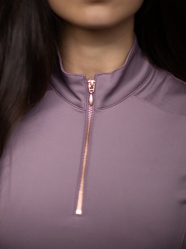 Equestrian Stockholm Illusion Top - Anemone - Short Sleeved Top - Kingdom Equestrian