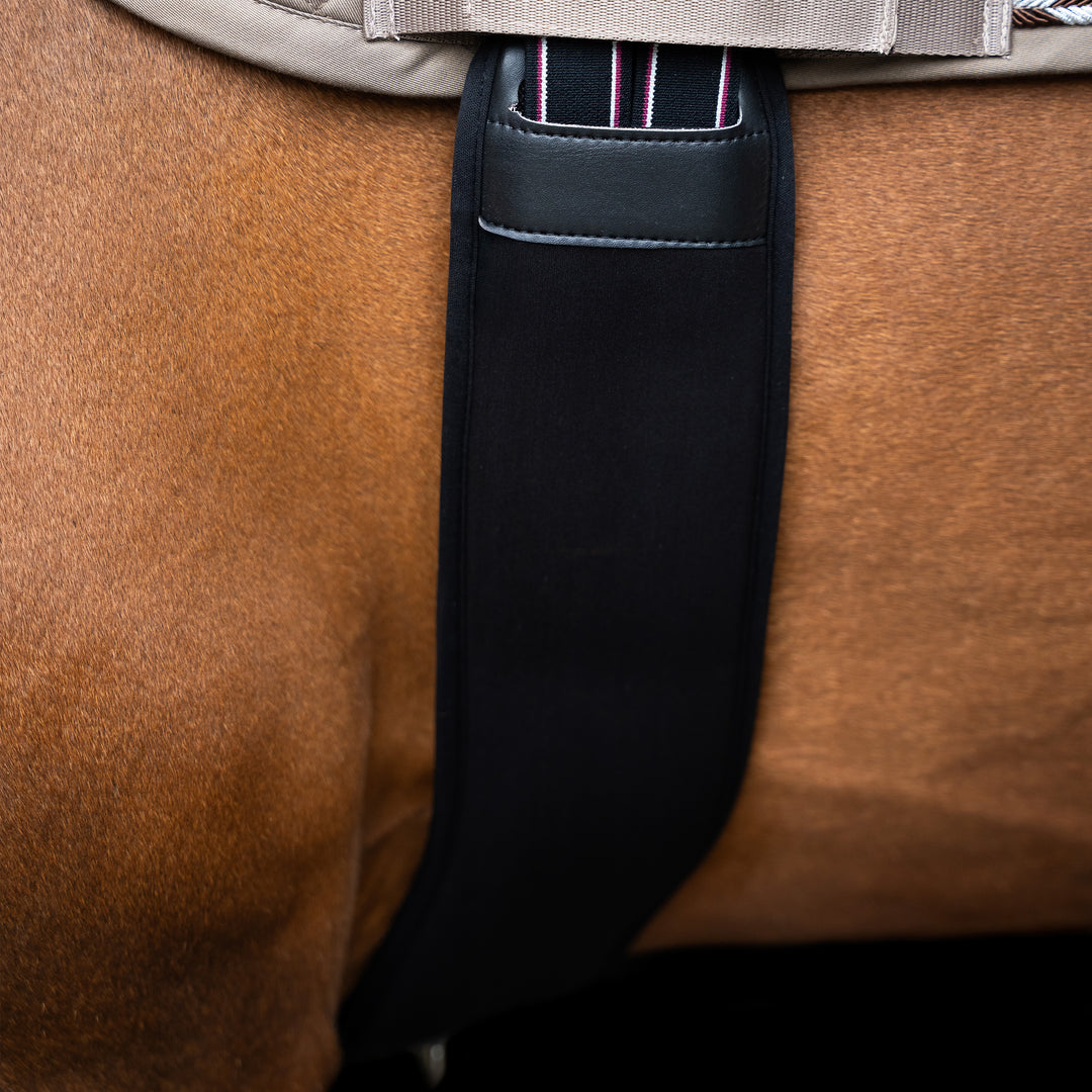 Imperial Riding Jumping Girth Basic Anatomic and Neoprene - Black