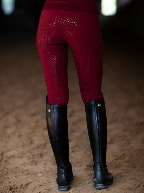 Riding Breeches Elite Bordeaux - view 2