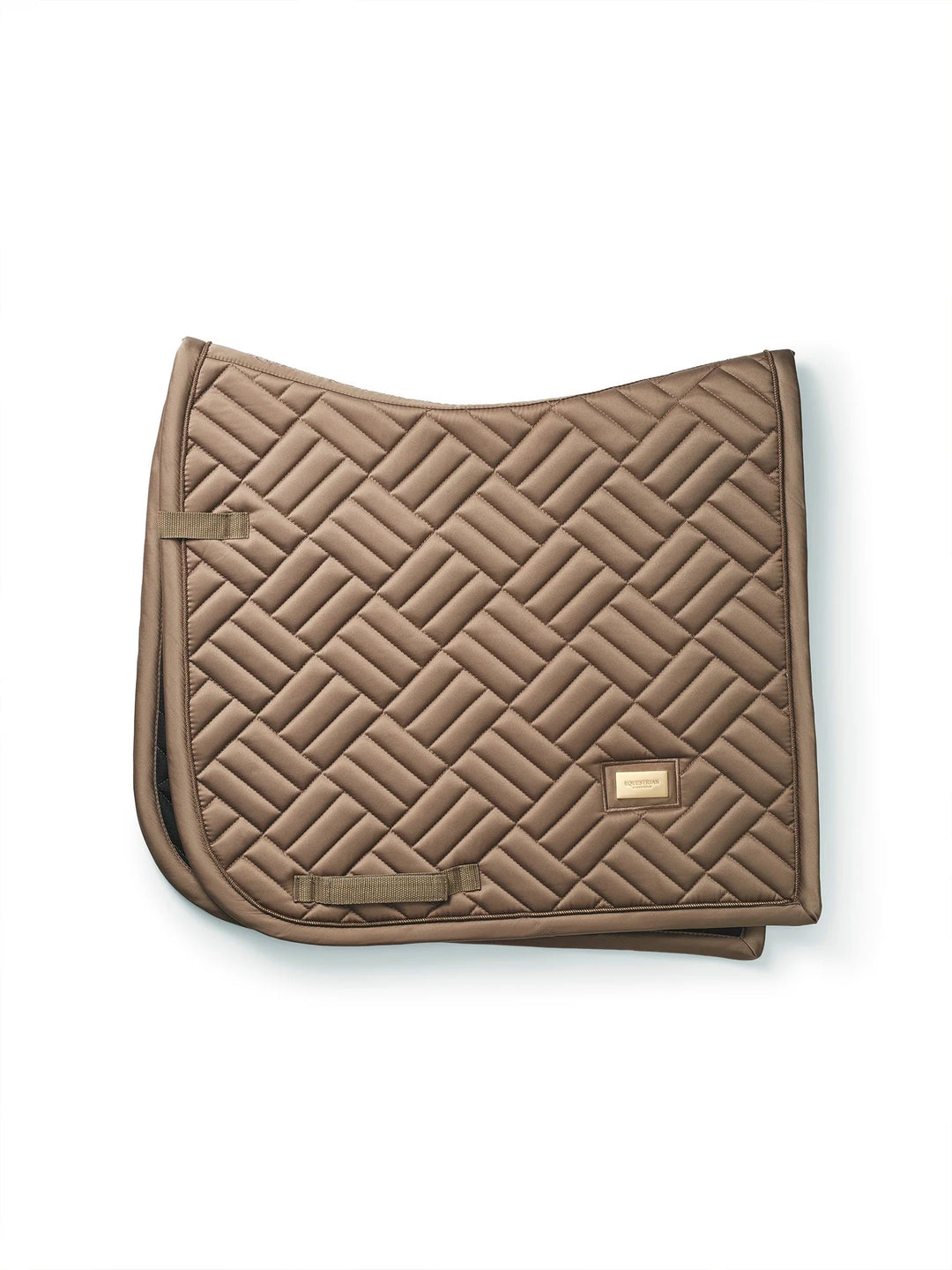 Equestrian Stockholm Modern Classic Dressage Saddle Pad - Champagne - Dressage Saddle Pad - Kingdom Equestrian