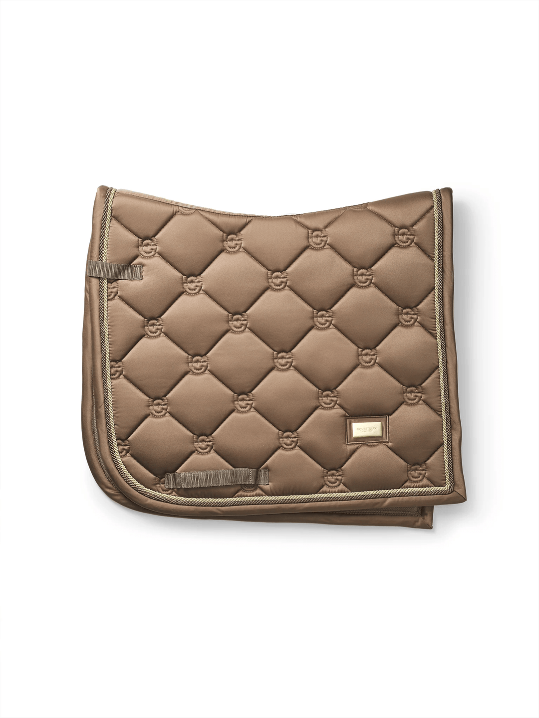 Equestrian Stockholm Classic Dressage Saddle Pad - Champagne - Dressage Saddle Pad - Kingdom Equestrian