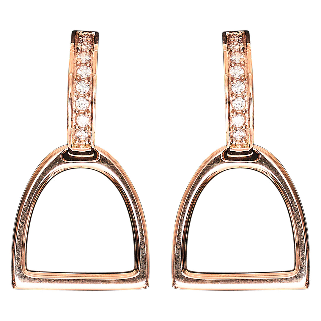HV Polo Earring Stirrup Hvplotta - Rose Gold