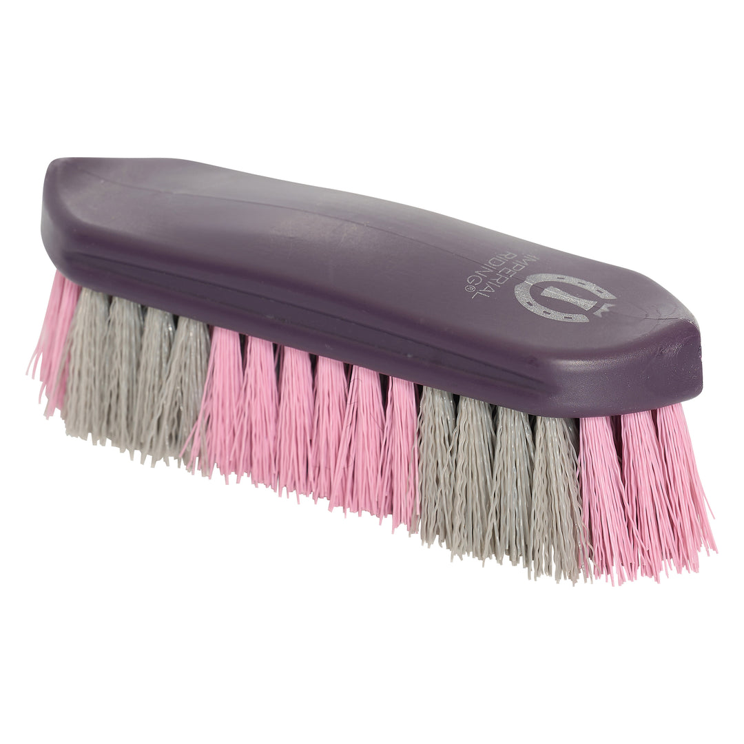 Imperial Riding Dandy Brush Hard 2 Colors - Rose/Bordeaux/Silver