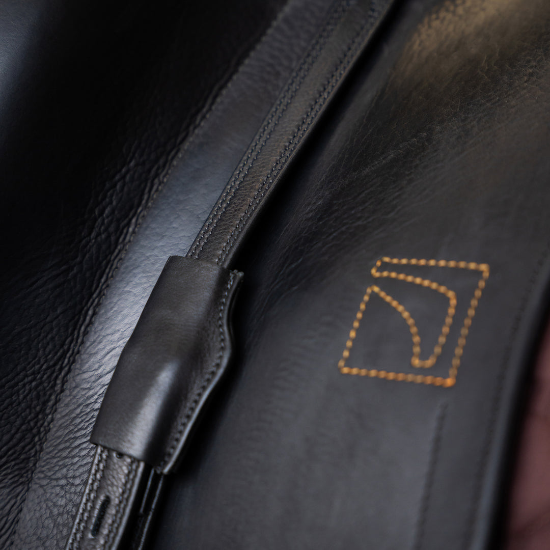 Imperial Riding Stirrup Leathers Monoleaf - Black