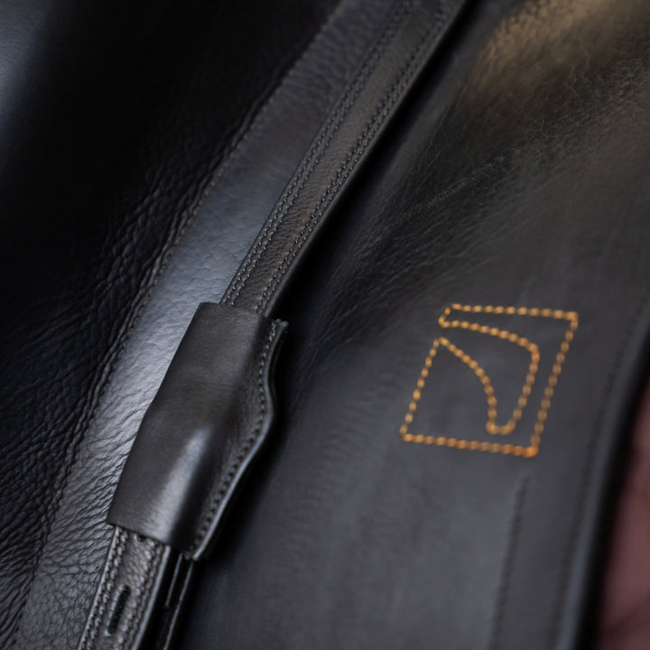 Imperial Riding Stirrup Leathers Monoleaf - Black
