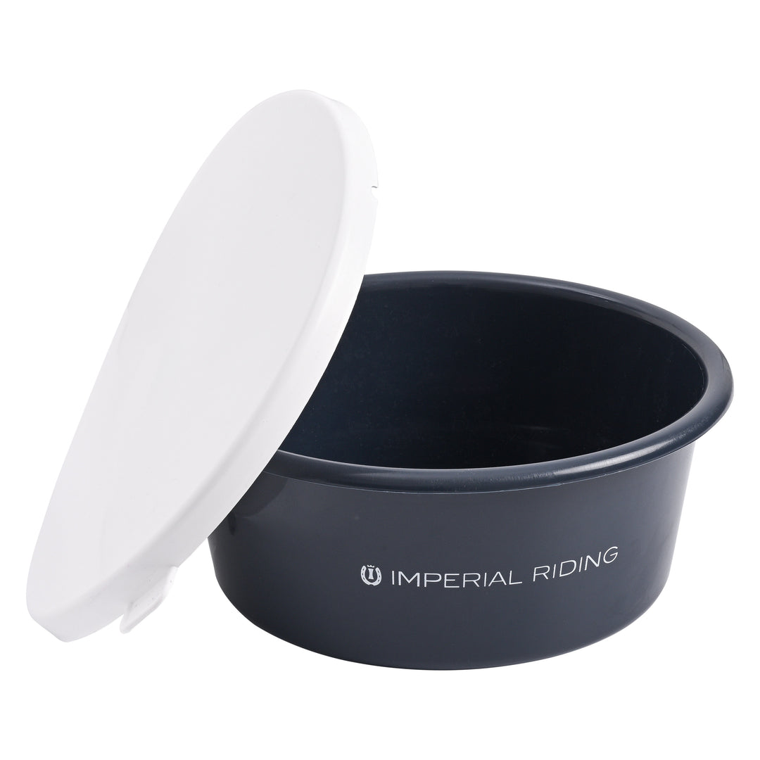 Imperial Riding Feeding Bowl with Lid 6l Basic - Navy