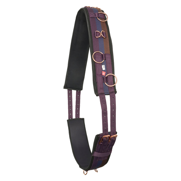 Imperial Riding Lunging Girth Deluxe Extra - Multi Bordeaux