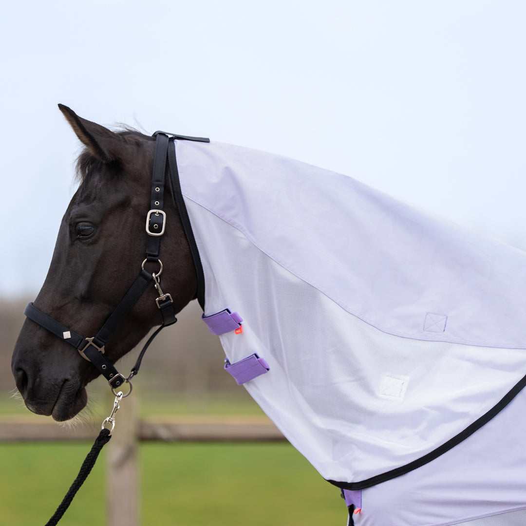Imperial Riding Super-Dry Rain & Fly Rug Neck Cover - Wisteria