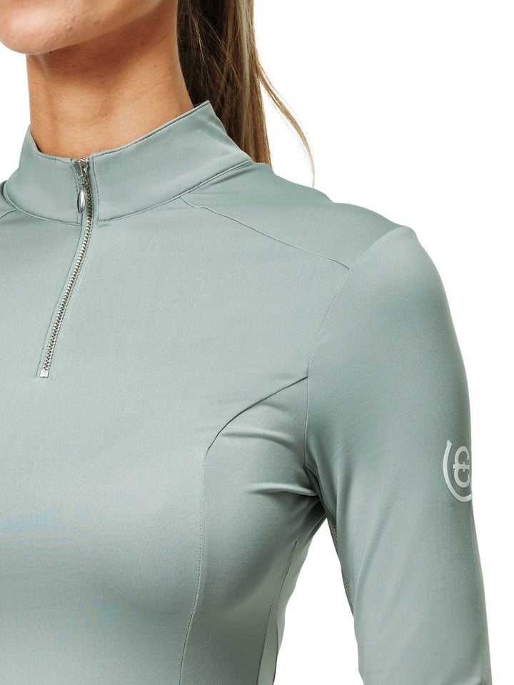 Equestrian Stockholm Air Breeze Sunshirt Mint Green - Top - Kingdom Equestrian