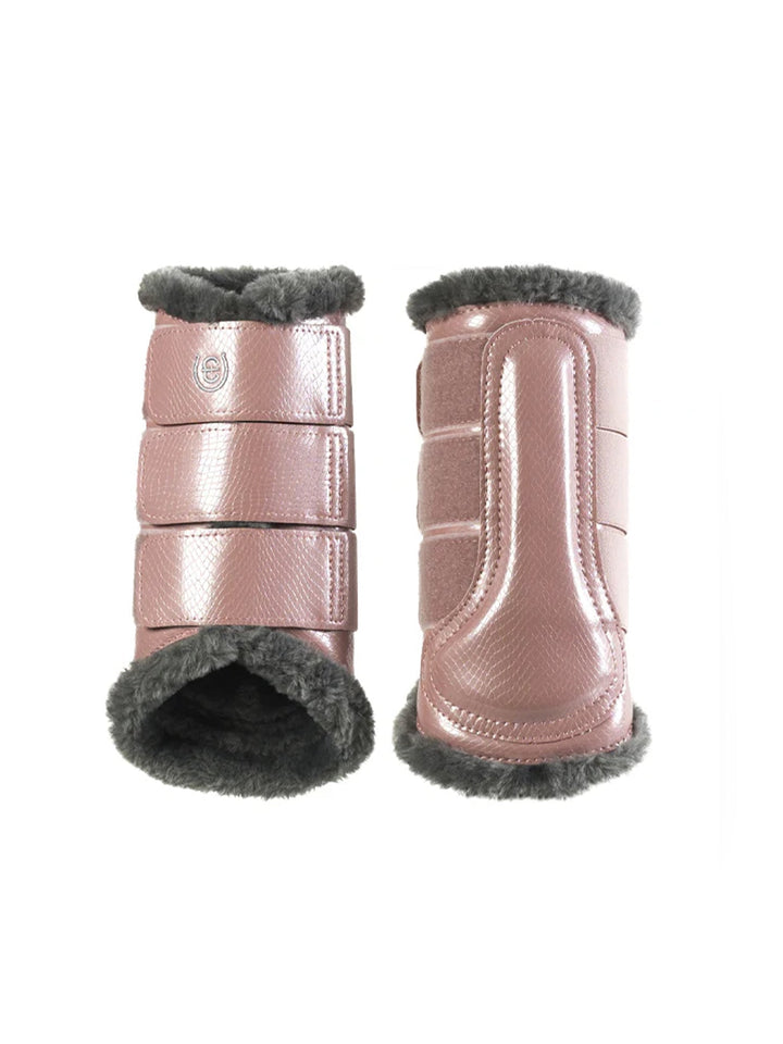 Equestrian Stockholm Brushing Boots Pink - Brushing Boots - Kingdom Equestrian