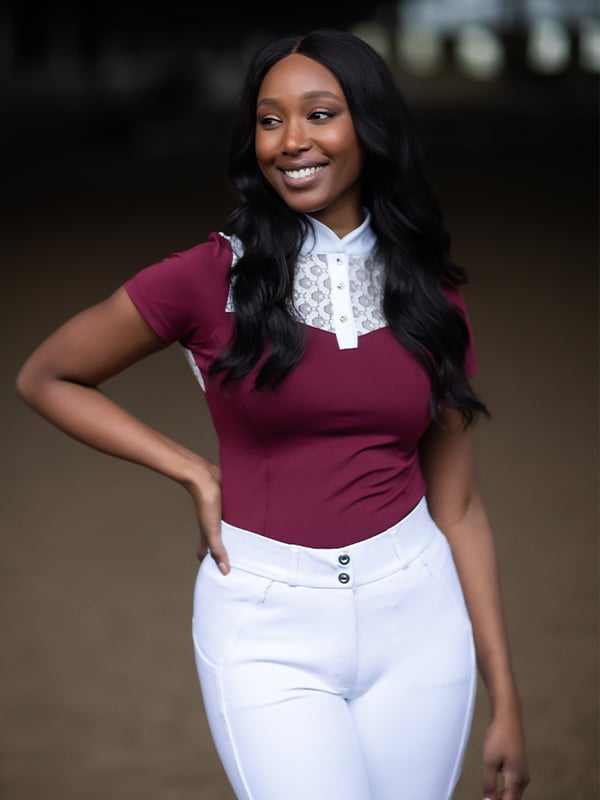 Equestrian Stockholm Champion Competition Top Bordeaux - Top - Kingdom Equestrian