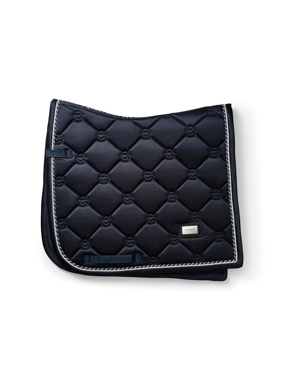 Equestrian Stockholm Classic Dressage Saddle Pad - Midnight Blue - Dressage Saddle Pad - Kingdom Equestrian