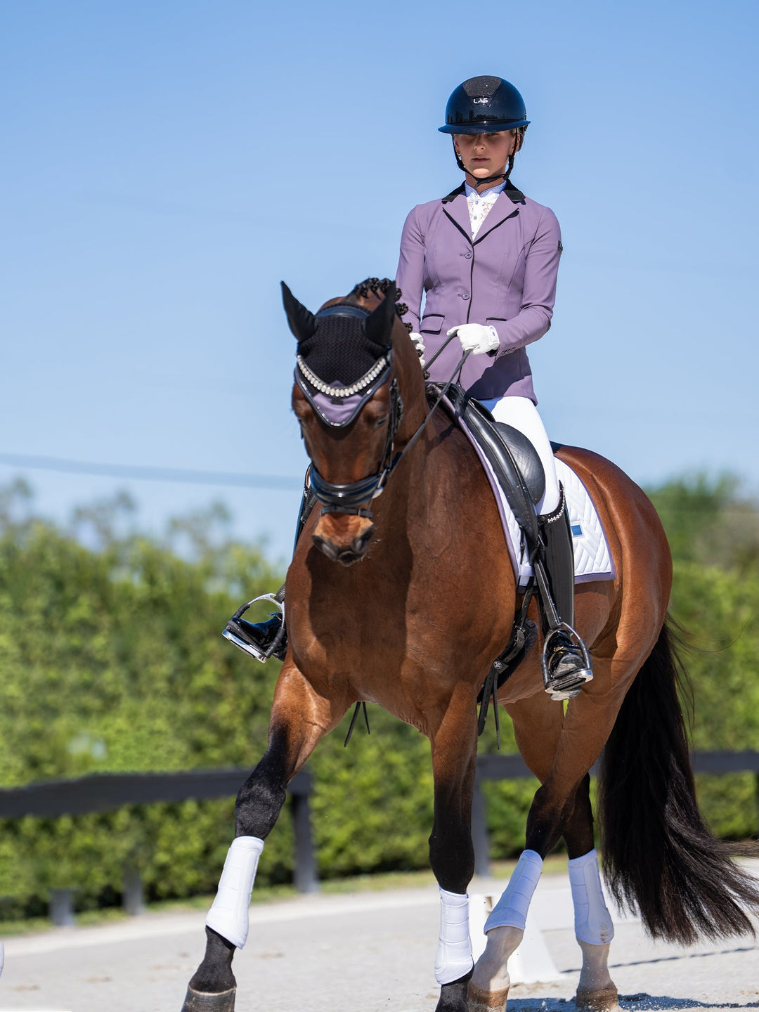 Equestrian Stockholm Classic Show Jacket Dark Violet - Show Jacket - Kingdom Equestrian