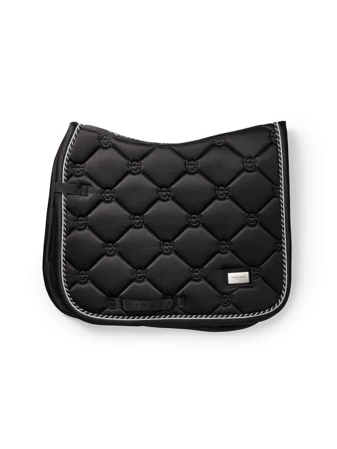 Equestrian Stockholm Dressage Saddle Pad Black Edition - Dressage Saddle Pad - Kingdom Equestrian