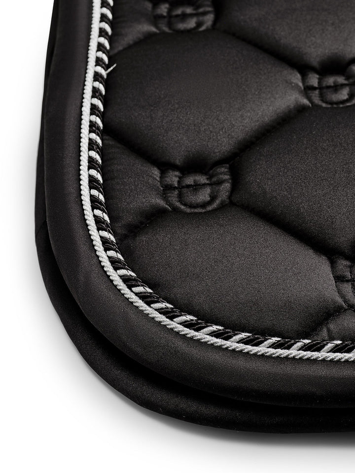 Equestrian Stockholm Dressage Saddle Pad Black Edition - Dressage Saddle Pad - Kingdom Equestrian