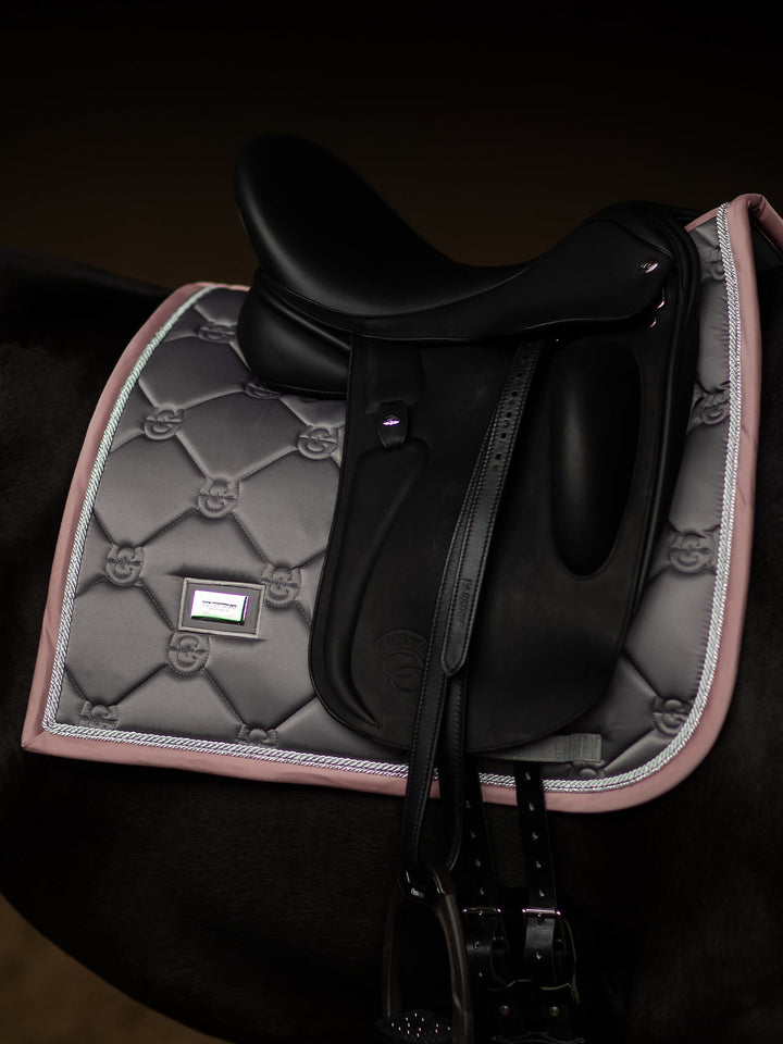 Equestrian Stockholm Dressage Saddle Pad Dusty Pink - Dressage Saddle Pad - Kingdom Equestrian