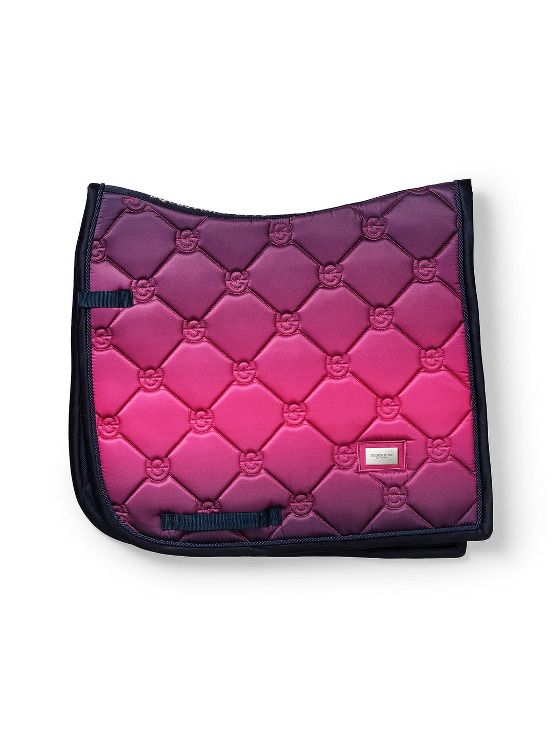 Equestrian Stockholm Dressage Saddle Pad Faded Fuchsia - Dressage Saddle Pad - Kingdom Equestrian