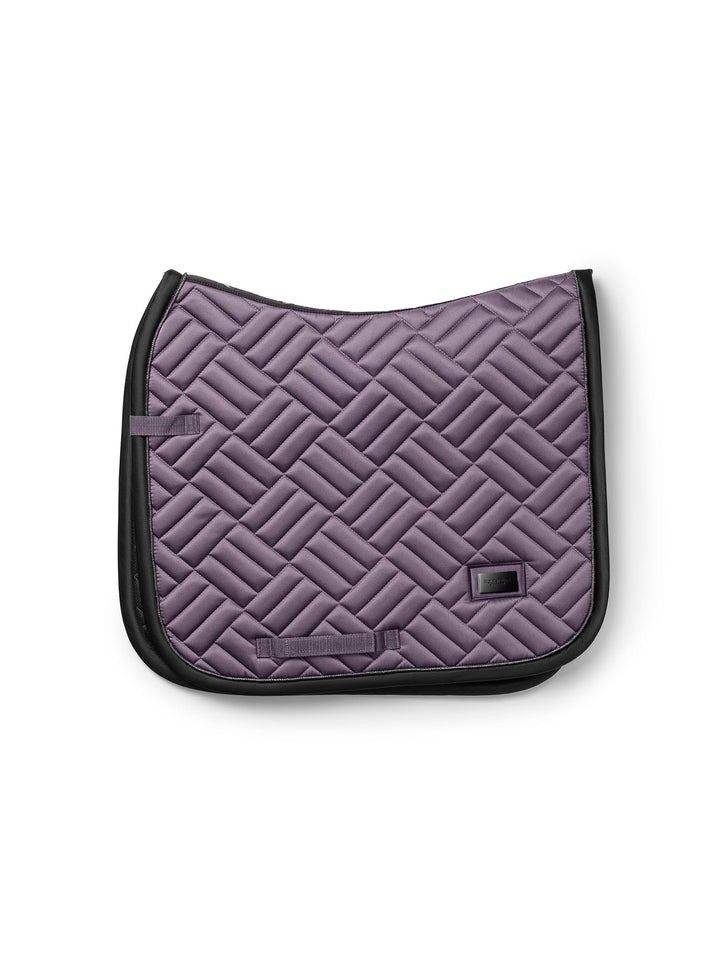 Equestrian Stockholm Dressage Saddle Pad Modern Dark Violet - Dressage Saddle Pad - Kingdom Equestrian